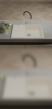 картинка Мойка Rivelato LUMO 8650 1-чаш 860*500 Жасмин 701 от магазина SEFI