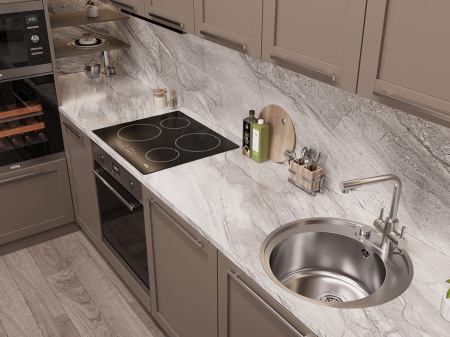 картинка Мойка Oulin R510, поверхность сатин от магазина SEFI