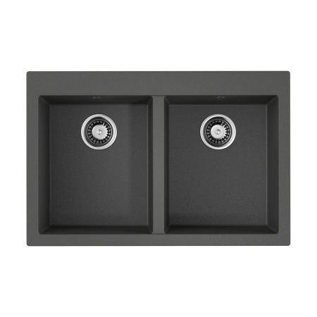 картинка Мойка Omoikiri Bosen 80-2-PL Tetogranit/платина от магазина SEFI