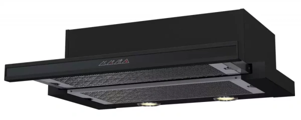 картинка Встраиваемая вытяжка KRONA KAMILLA sensor 600 black (2 мотора) от магазина SEFI