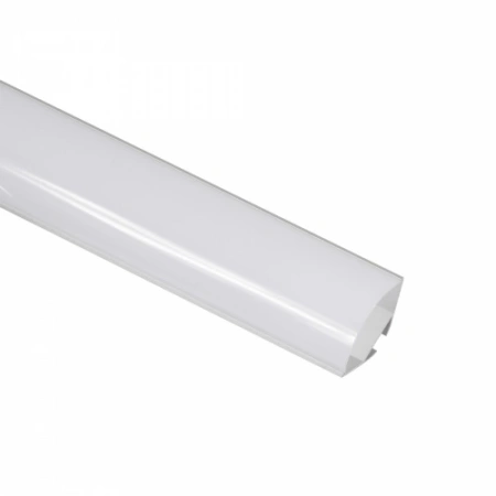 картинка Профиль алюминиевый угловой/подвесной ORION-GREAT 3030C с полукруглым экраном, цвет алюминий, 2м, AKS от магазина SEFI