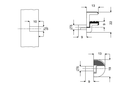 картинка Крепёж Alfa Glass 6-8-10 мм от магазина SEFI