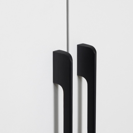 картинка Ручка меб. скоба алюм. ORION 1152/1200 черный матовый, AKS от магазина SEFI