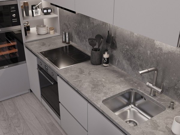 картинка Мойка EMAR 127A, покрытие PVD, цвет сатин от магазина SEFI