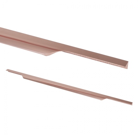 картинка Ручка меб. накладная алюм. LINEA 576/597 матовое коралловое золото AKS от магазина SEFI