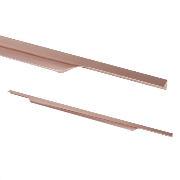 картинка Ручка меб. накладная алюм. LINEA 576/597 матовое коралловое золото AKS от магазина SEFI