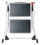 картинка Стальная компактная стремянка Hailo Mini, белый, темно-серый (4310001) от магазина SEFI