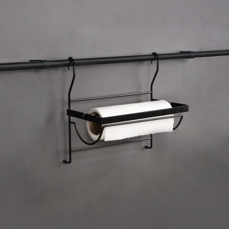 картинка Корзина на трубу d16 для бумаги CWJ207 черный AKS от магазина SEFI