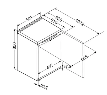 картинка Холодильник Liebherr T 1404 Comfort от магазина SEFI