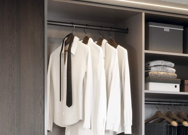 картинка Система организации пространства INTERNA Штангодержатель для овальной штанги, антрацит от магазина SEFI