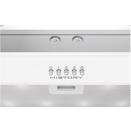 картинка Встраиваемая вытяжка HiSTORY CIG65B 1FWH Белое стекло от магазина SEFI