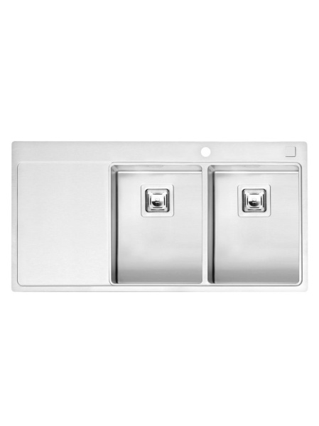 картинка Мойка Reginox Nevada L 30x30 Right brushed от магазина SEFI