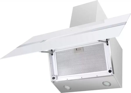 картинка Вытяжка MAUNFELD Mersey 90 белый\вставка сатин от магазина SEFI