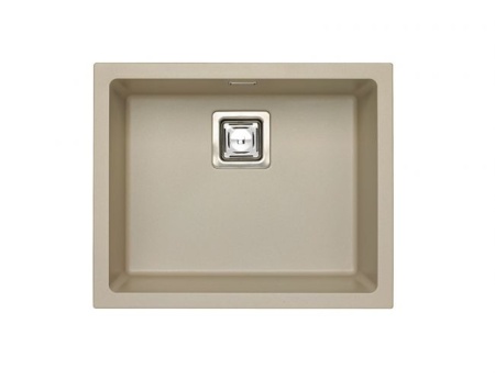 картинка Мойка ALVEUS QUADRIX 50 GRANITAL+ PEBBLE-G02M 560X460X200 с сифоном 1133398, от магазина SEFI