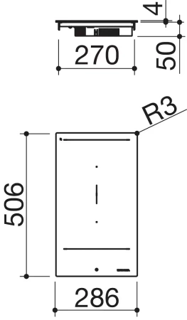 картинка Индукционная варочная панель Barazza 1PIDC30N от магазина SEFI