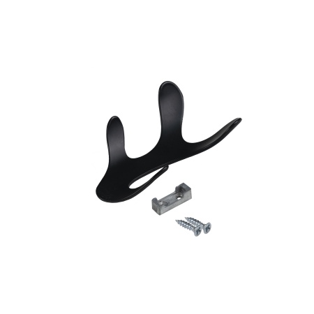 картинка Крючок меб. четырехрожковый мет. KORAL черный матовый AKS от магазина SEFI