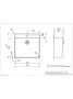 картинка Мойка Reginox New York L 50x40 tapwing Comfort matt от магазина SEFI