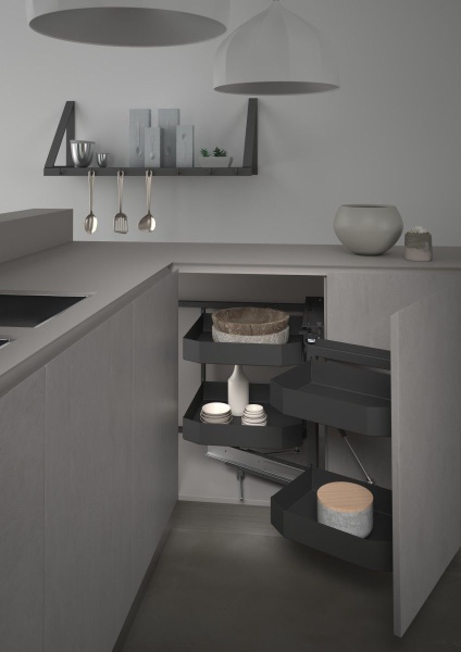 картинка Волшебный уголок для нижнего шкафа 900, правый Sige Pro Line, (350PRO900021T-D) от магазина SEFI