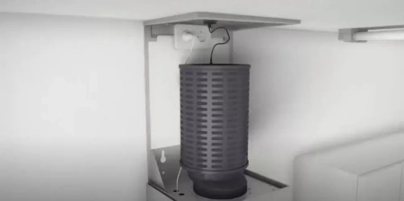 картинка Островная Вытяжка Kuppersbusch DI 3800.0 S5 Black Velvet от магазина SEFI