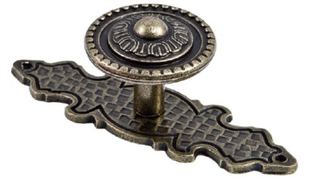 картинка Ручка меб. кнопка мет. WP11-36 старое золото, AKS от магазина SEFI