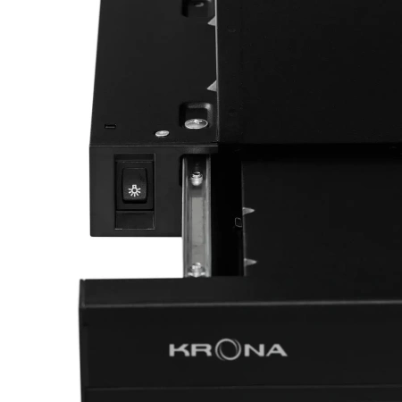 картинка Встраиваемая вытяжка KRONA KAMILLA 600 GLASS BLACK от магазина SEFI