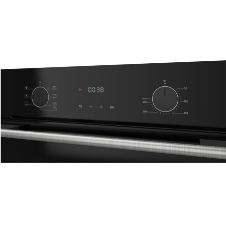 картинка Духовой шкаф HiSTORY OE728L.FBK, черный кристалл от магазина SEFI