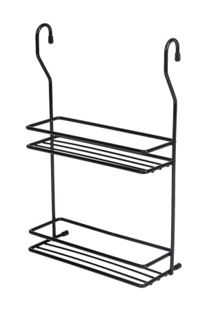 картинка Корзина на трубу d16 двойная малая CWJ116B черный AKS от магазина SEFI