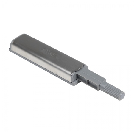 картинка Механизм push-to-open наконечник резиновый накладной серый AKS металлический корпус от магазина SEFI