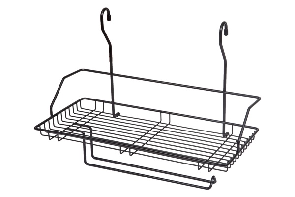 картинка Корзина на трубу d16 одинарная+бумага CWJ220 черный AKS от магазина SEFI