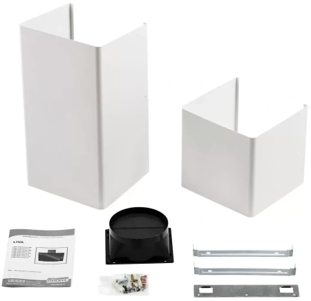 картинка Вытяжка Krona Liva 600 white PB от магазина SEFI