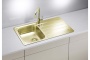 картинка Мойка Alveus LINE 20 MONARCH GOLD 860x5001x в комплекте с выпуском без сифона от магазина SEFI