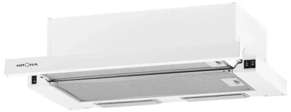 картинка Вытяжка Krona VITTORIA 600 white PB от магазина SEFI