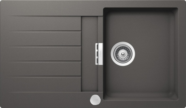 картинка Мойка SCHOCK SIGNUS 45D CRISTADUR серебристый камень от магазина SEFI