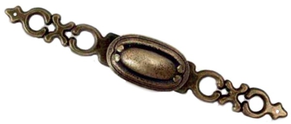 картинка Ручка меб. кнопка мет. WP11-46 старое золото, AKS от магазина SEFI