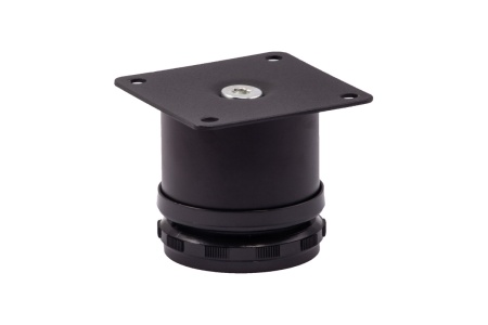 картинка Опора меб. мет. d50 h50 с регул. черный AKS от магазина SEFI