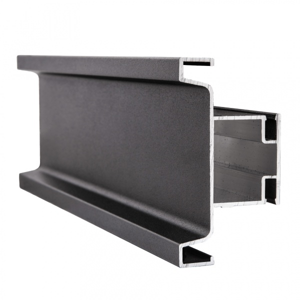 картинка Профиль алюм. GOLA вертикальный средний 4,7 м черный 3 AKS от магазина SEFI