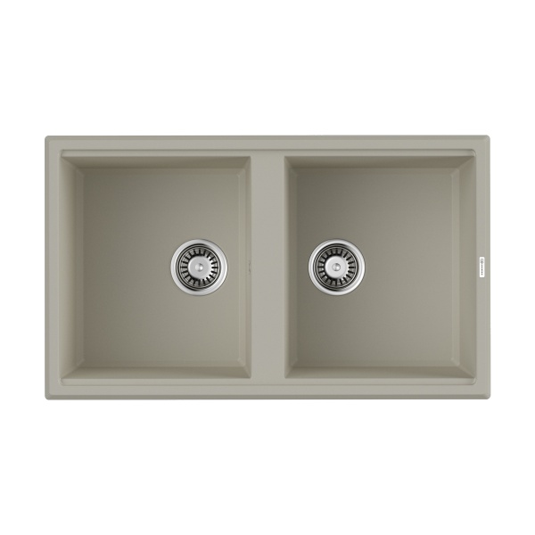 картинка Мойка Omoikiri Tedori 86-2-EV Tetogranit/эверест от магазина SEFI