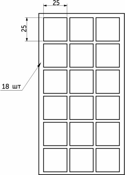 картинка Подкладка самоприлипающая фетровая прорезиненная 25 х 25мм (1упак.=18шт), серая, Folmag магазин SEFI являющийся официальным дистрибьютором в России  картинка Подкладка самоприлипающая фетровая прорезиненная 25 х 25мм (1упак.=18шт), серая, Folmag от магазина SEFI
