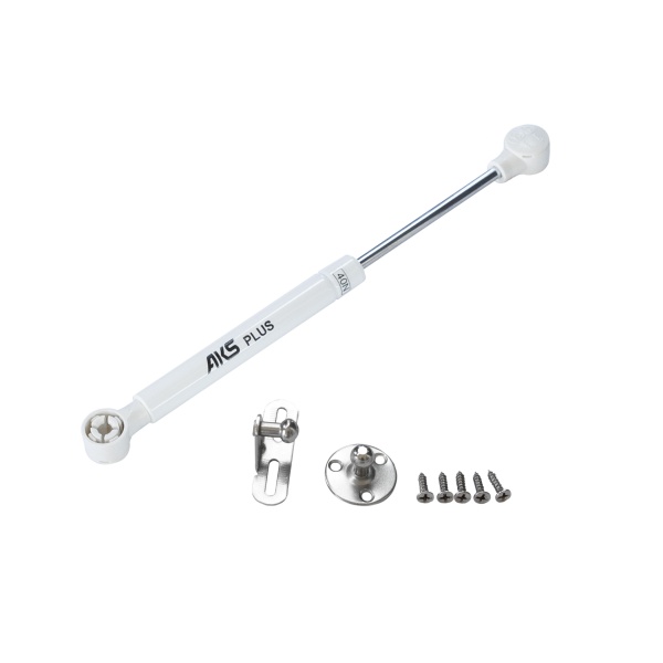 картинка Подъемник газовый верхний 80N белый AKS PLUS от магазина SEFI