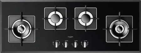 картинка Газовая варочная панель Fulgor Milano LH 1124 G 2DWK BK от магазина SEFI