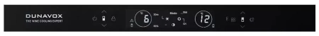 картинка Встраиваемый винный шкаф Dunavox DVH-70.185DB.TO от магазина SEFI