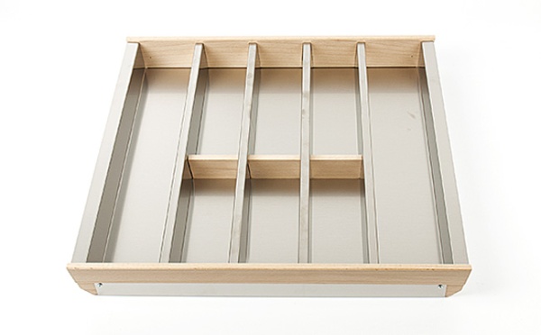 картинка Лоток для столовых приборов Cassetto Portaposate 60, B50 Legrabox нерж.сталь+бук от магазина SEFI