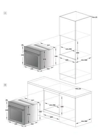 картинка Духовой шкаф HAIER HOQ-F6QSN3GB от магазина SEFI