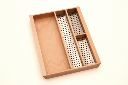 картинка Лоток со вставками из нержавеющей стали в TandemBox F.I.T. FIT Decor, (7106) от магазина SEFI