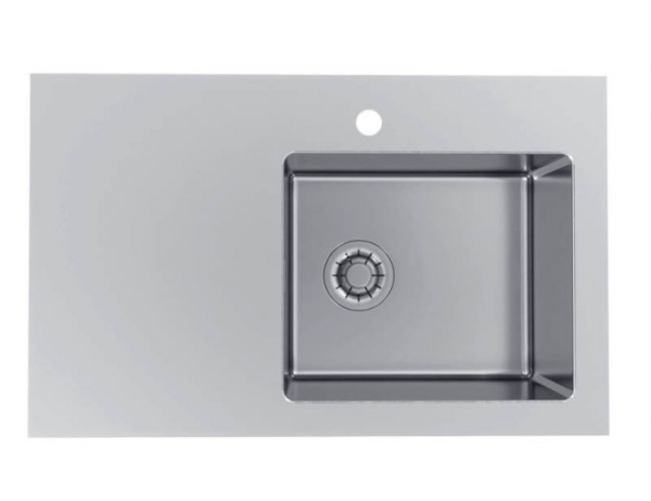 картинка Мойка Alveus LUXAL 10R 800X500 правая (S) в комплекте с сифонов 1148858 от магазина SEFI