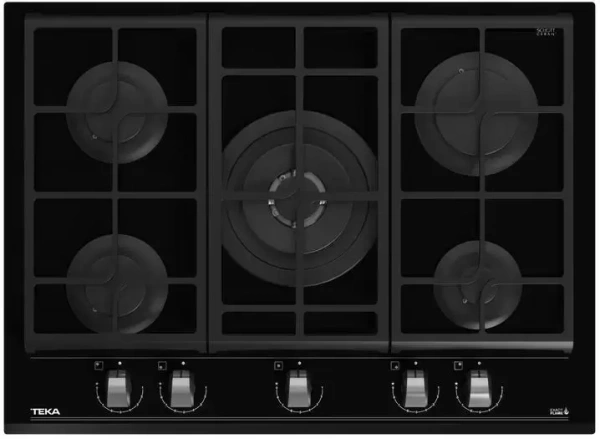 картинка Газовая варочная панель Teka GZC 75330 XBN NIGHT RIVER BLACK магазин SEFI являющийся официальным дистрибьютором в России  картинка Газовая варочная панель Teka GZC 75330 XBN NIGHT RIVER BLACK от магазина SEFI