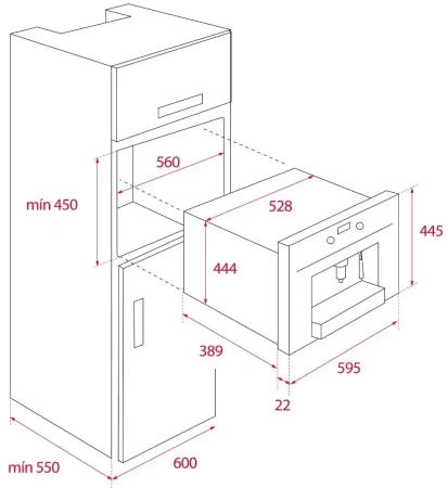 картинка Встраиваемая кофемашина Teka CLC 855 GM STONE GREY от магазина SEFI