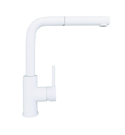 картинка Смеситель для мойки ALVEUS ZEOS  P MONARCH WHITE MATT от магазина SEFI