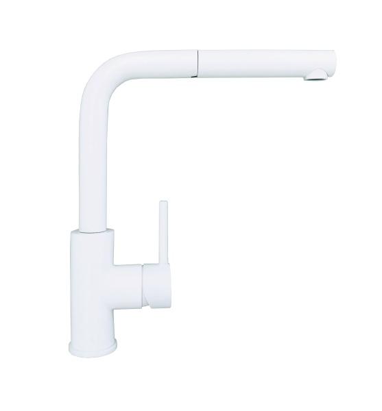 картинка Смеситель ALVEUS ZEOS  P MONARCH WHITE MATT от магазина SEFI