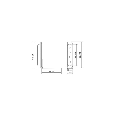 картинка Петли SENATOR к распашной двери BY от магазина SEFI